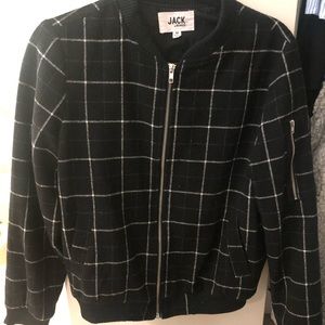 Jack by BB Dakota plaid bomber